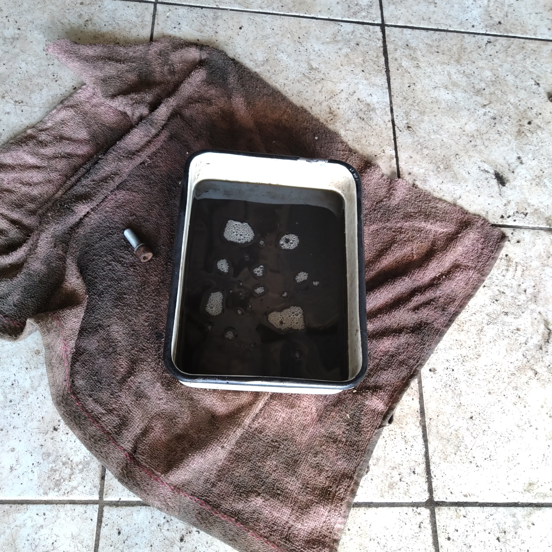 Какое было масло в муфте HALDEX 4 — Volkswagen Tiguan (1G), 1,4 л, 2008 ...