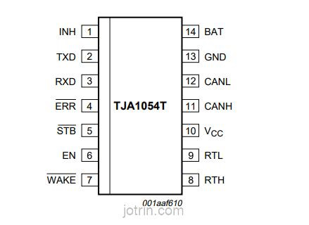 Tja1054t схема включения
