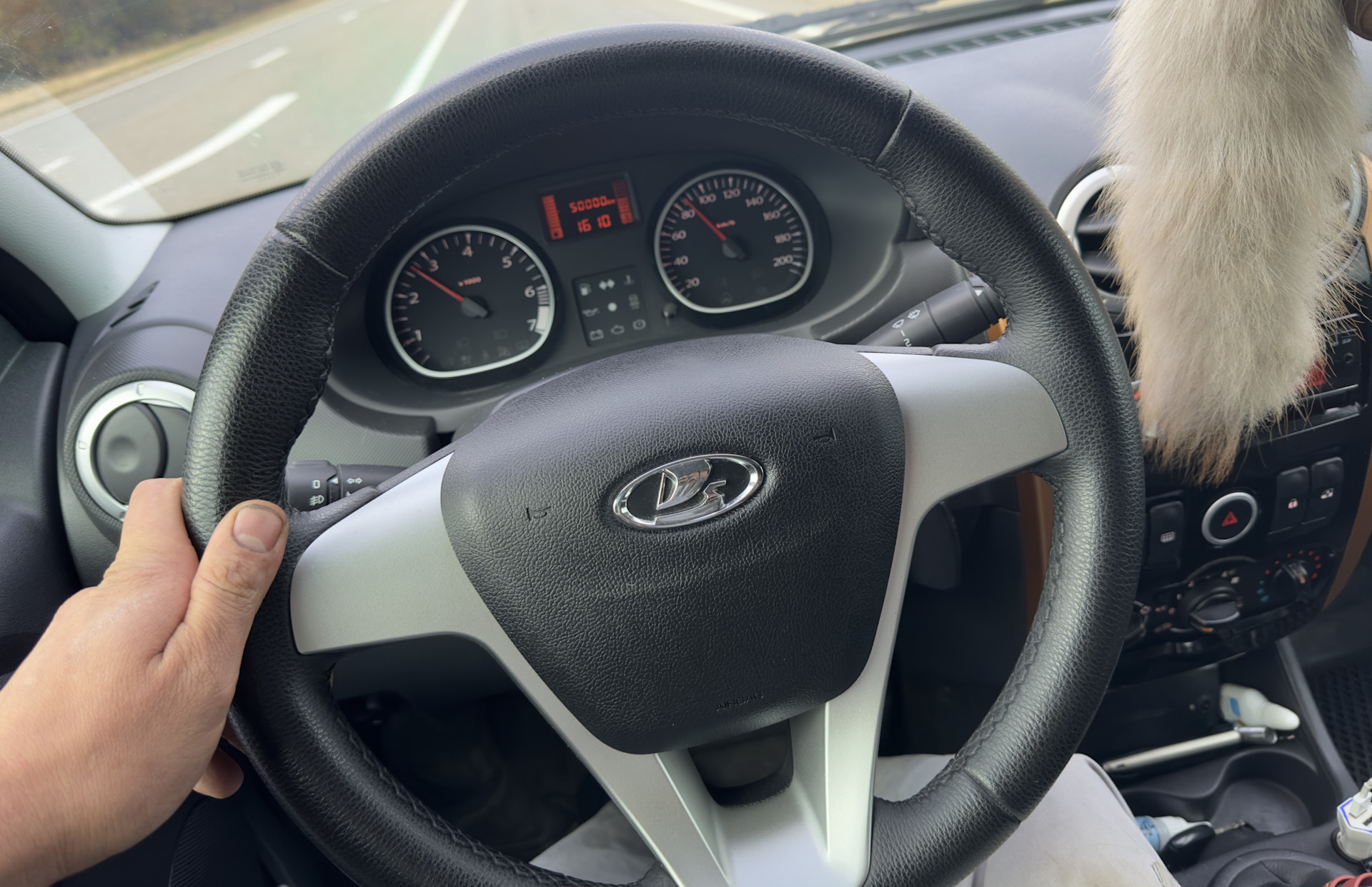 Руль от ларгус кросс! — Lada Ларгус, 1,6 л, 2013 года | аксессуары | DRIVE2