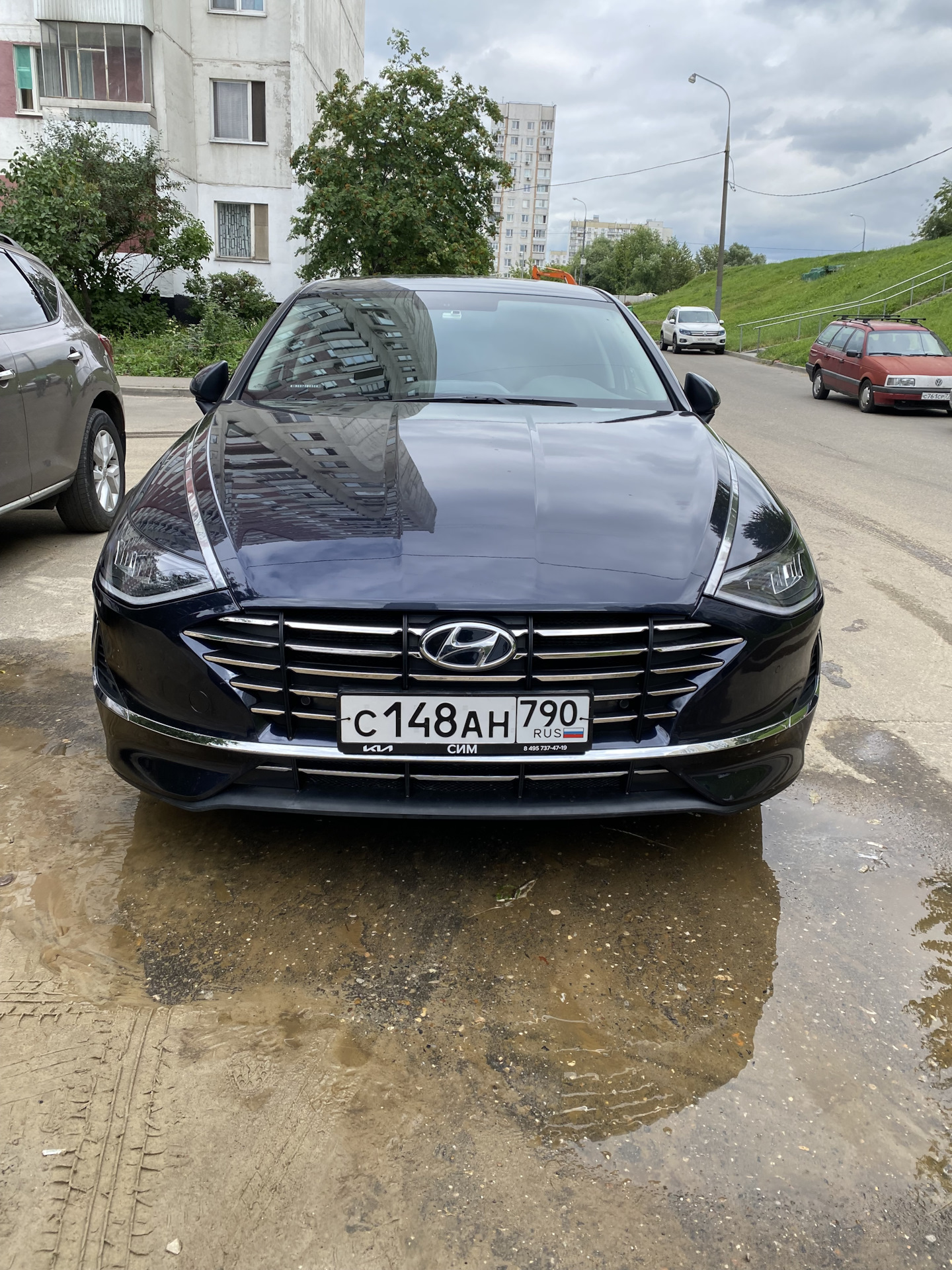 ДТП — Hyundai Sonata VIII (DN8), 2 л, 2020 года | кузовной ремонт | DRIVE2