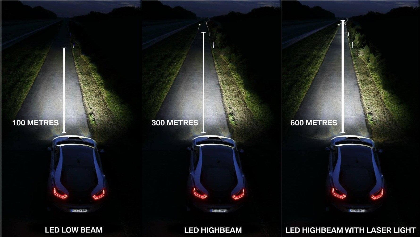 Дальний свет отзывы. Лазерные фары BMW дальность. Лазерно матричные фары BMW. Фары дальнего света led лазер. Лазерные матричные фары q7.