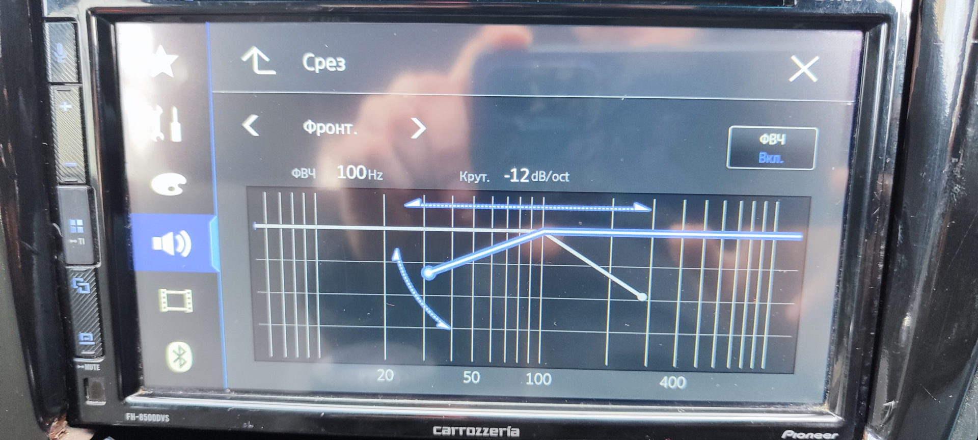 未使用品　Pioneer carrozzeria FH-8500 カロッツェリア FH-8500DVS ディスプレイオーディオ 送料無料 6.8V型