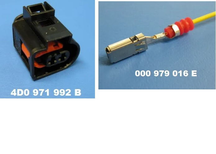 Пины, провода, уплотнители разъемы и контакты VAG и их соответствие ...