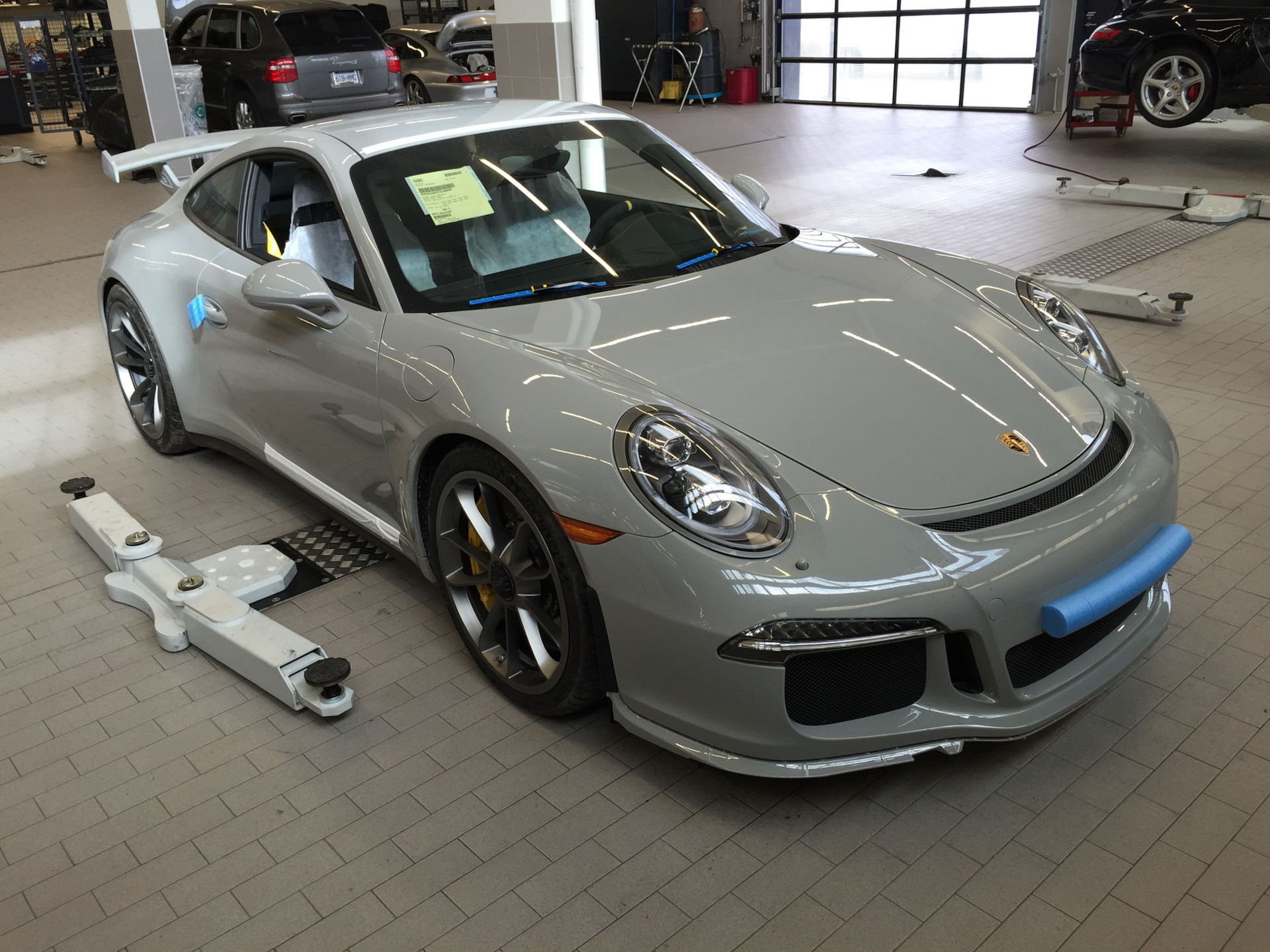 Porsche 991 gt3 Grey Color