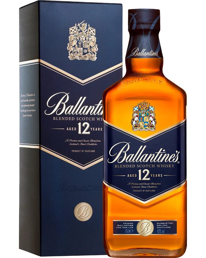 Баллантинес. Виски Blended Scotch Whisky Баллантайнс. Ballantines 12 years Whiskey. Виски Баллантайнс aged 12 years. Балантайс виски 0.25.