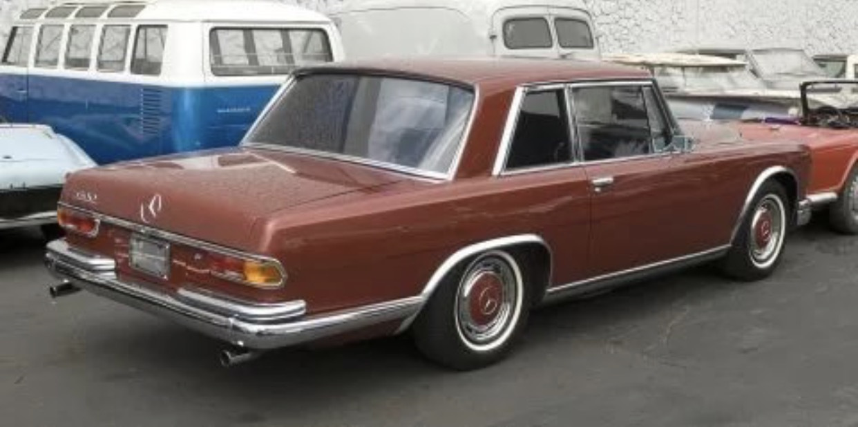 Mercedes Benz 600 w100 салон