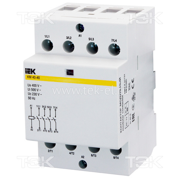 Км 2 20 20. Модульный контактор IEK mkk20-40-40 40а. Модульный контактор IEK mkk20-20-40 20а. Контактор модульный км40-40 AC/DC 4-Х полюсный 400в (mkk20-40-40) ИЭК. Контактор модульный ИЭК 40а.