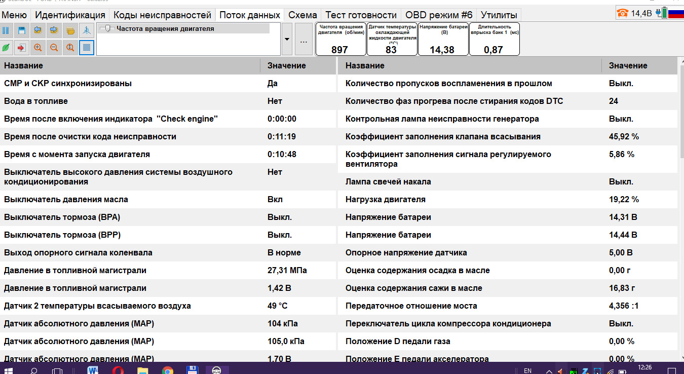 Высокое давление в рампе. — Ford Transit (7G), 2,2 л, 2011 года ...