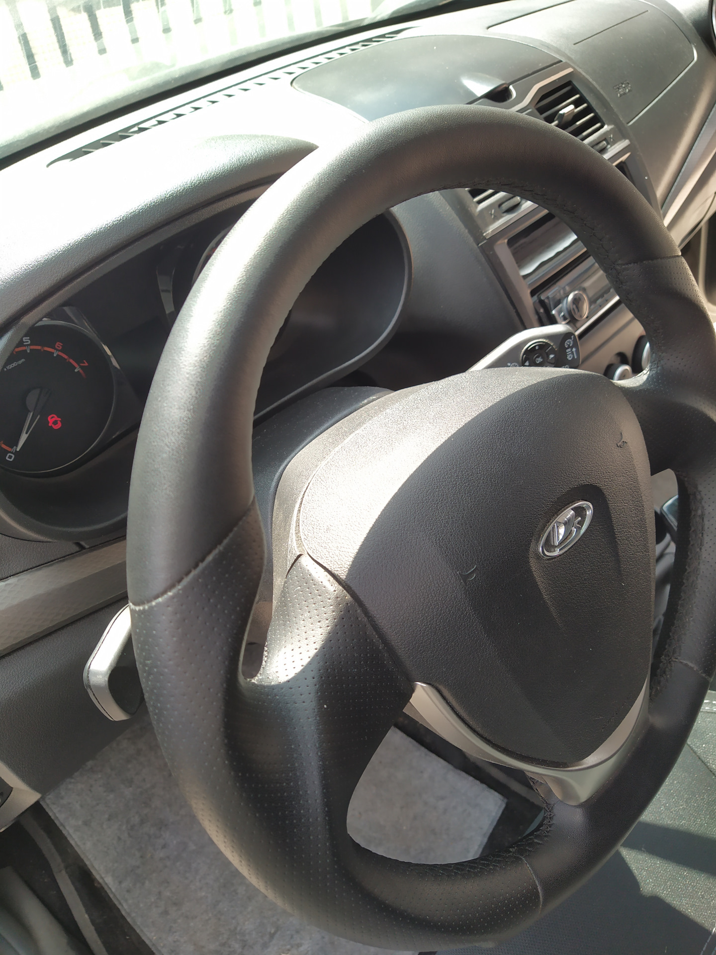 Анатомический руль "Гранта" — Lada Гранта (2G) FL, 1,6 л, 2019 года ...