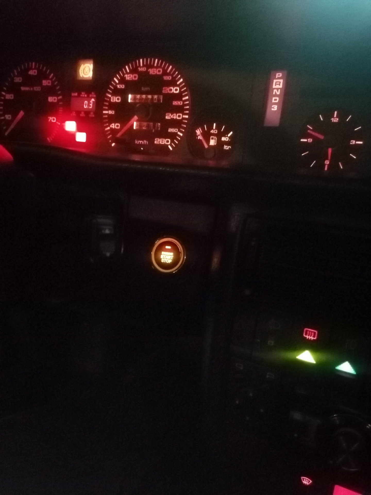 Кнопка StartStopEngine Ауди 100 с4 — Audi 100 (C4), 2,8 л, 1991 года ...