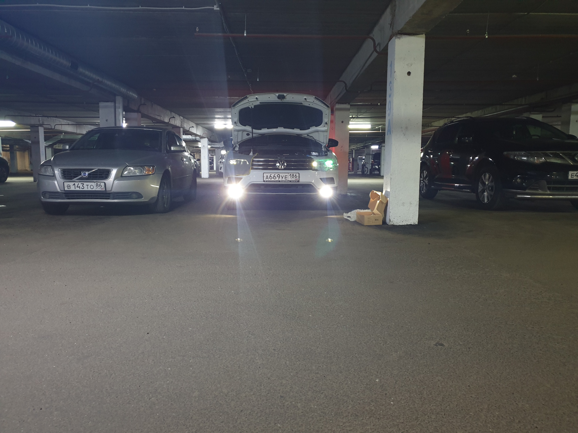 Регулируем фары Led Mid — Volkswagen Tiguan (2G), 1,4 л, 2017 года ...