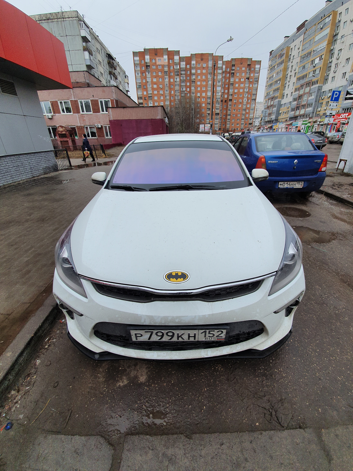 Съёмная тонировка. +/-, разводилово. — KIA Spectra, 1,6 л, 2009 года |  стайлинг | DRIVE2