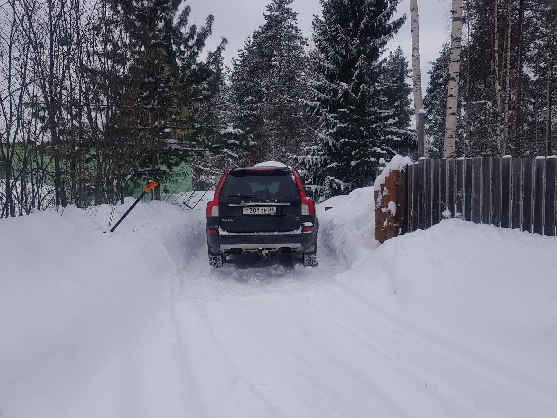 Шипы Хака 9 (два сезона) зима — Volvo XC90 (1G), 4,4 л, 2007 года ...