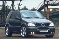 Brabus R20 — Mercedes-Benz M-Class (W163), 4,3 л, 1999 года | колёсные ...