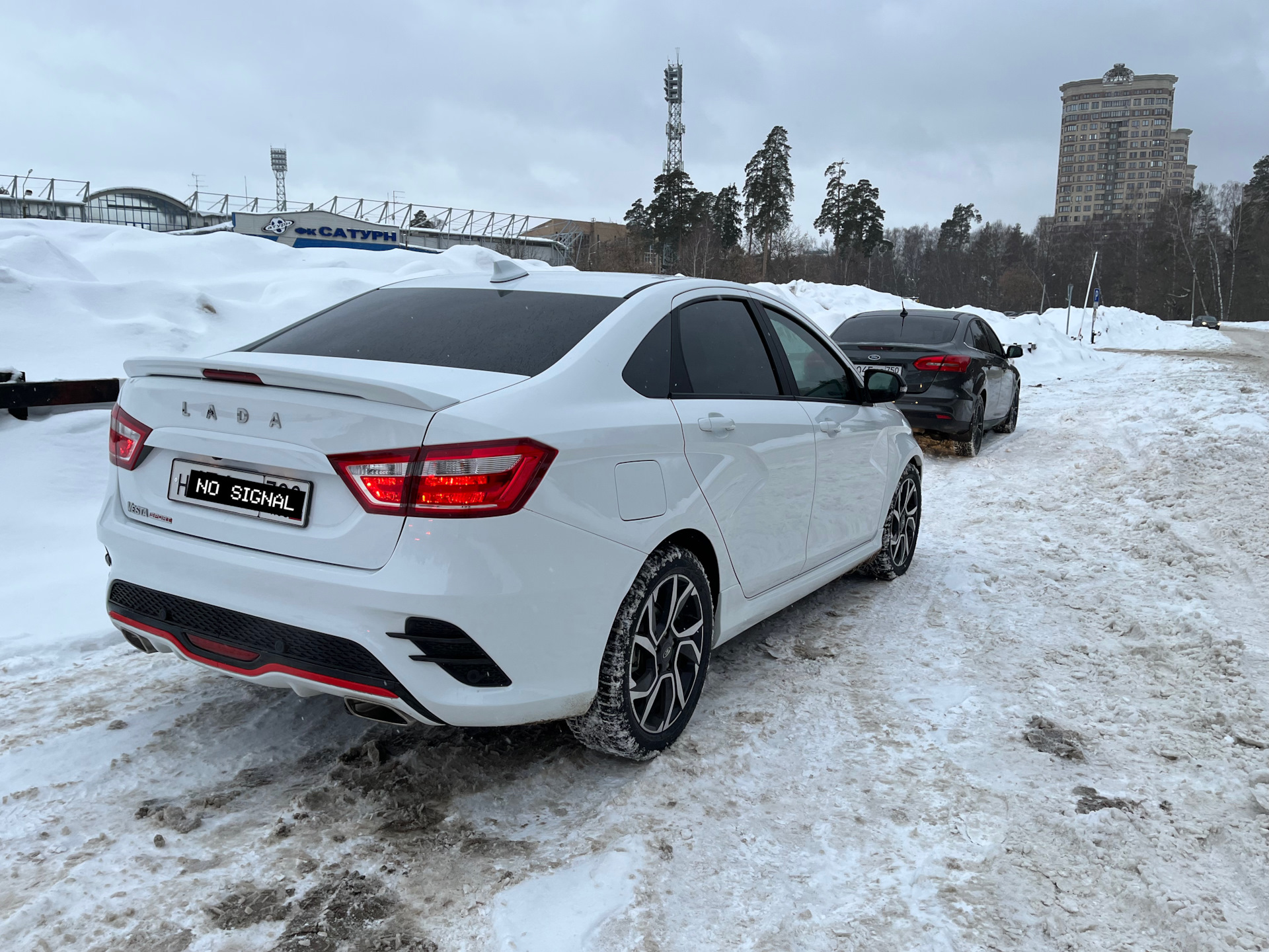 Lada Vesta Sport 1.8 бензиновый 2021 | Белая Фурия на DRIVE2