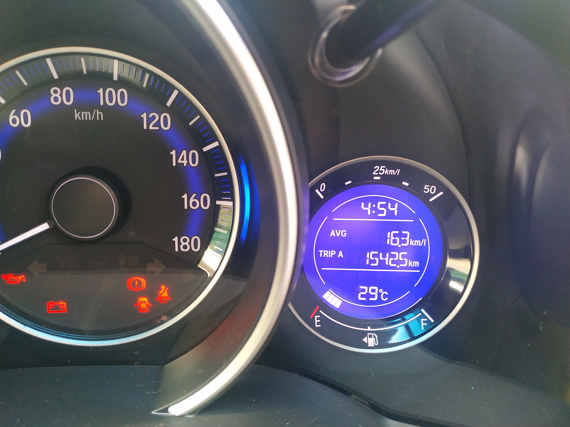 Расход. — Honda Fit (3G), 1,3 л, 2015 года | наблюдение | DRIVE2