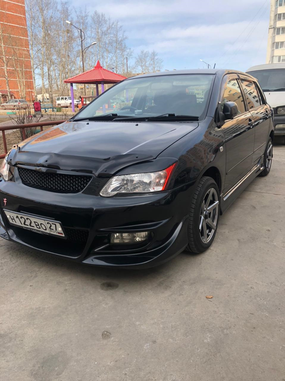 Бампер C-ONE на Runx/Allex/Fielder дорестайл — Toyota Corolla RunX, 1,5 л,  2001 года | стайлинг | DRIVE2