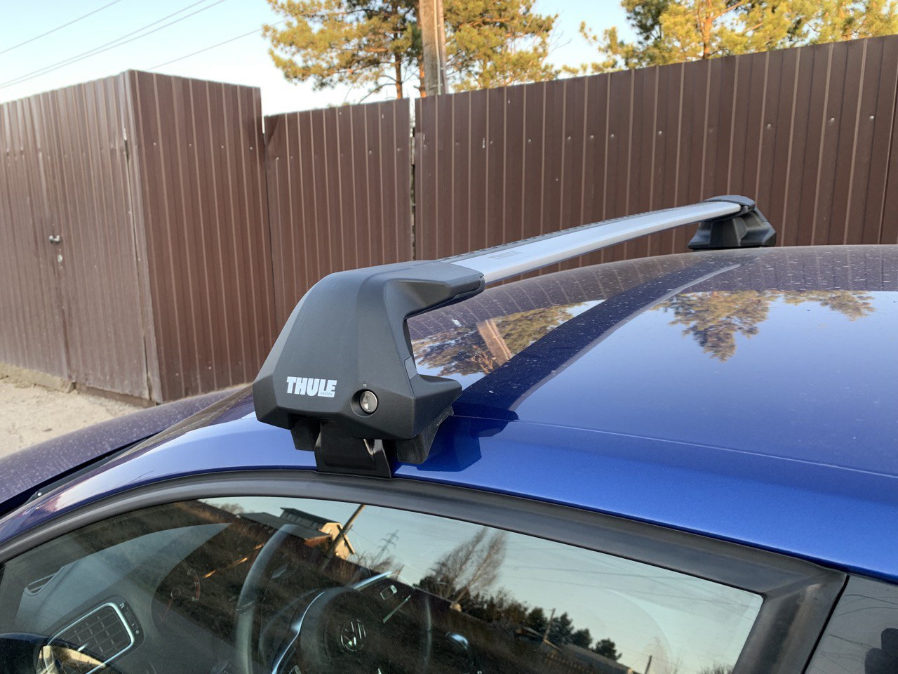 Поперечины Thule — Volvo S60 (3G), 2 л, 2019 года | аксессуары | DRIVE2