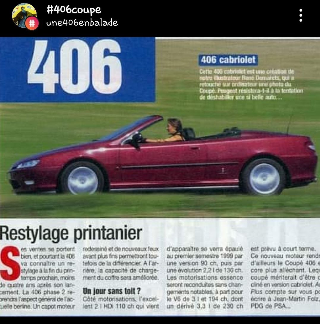 Кабриолет из 406 купе? — Peugeot 406 Coupe, 3 л, 1998 года | кузовной  ремонт | DRIVE2