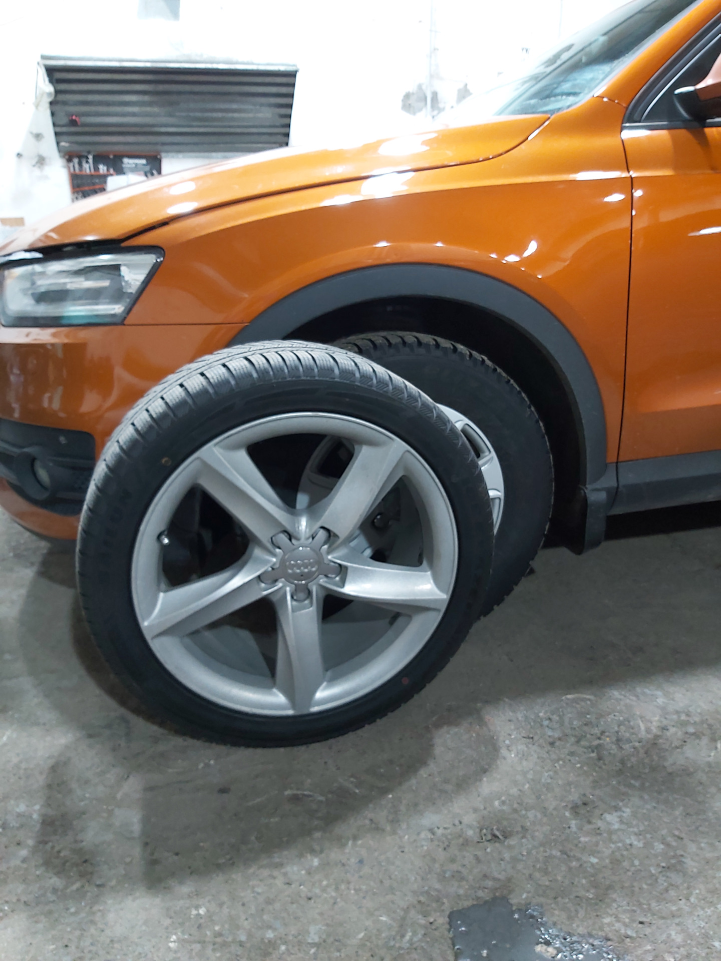 Диски 19. — Audi Q3 (1G), 2 л, 2012 года | шины | DRIVE2