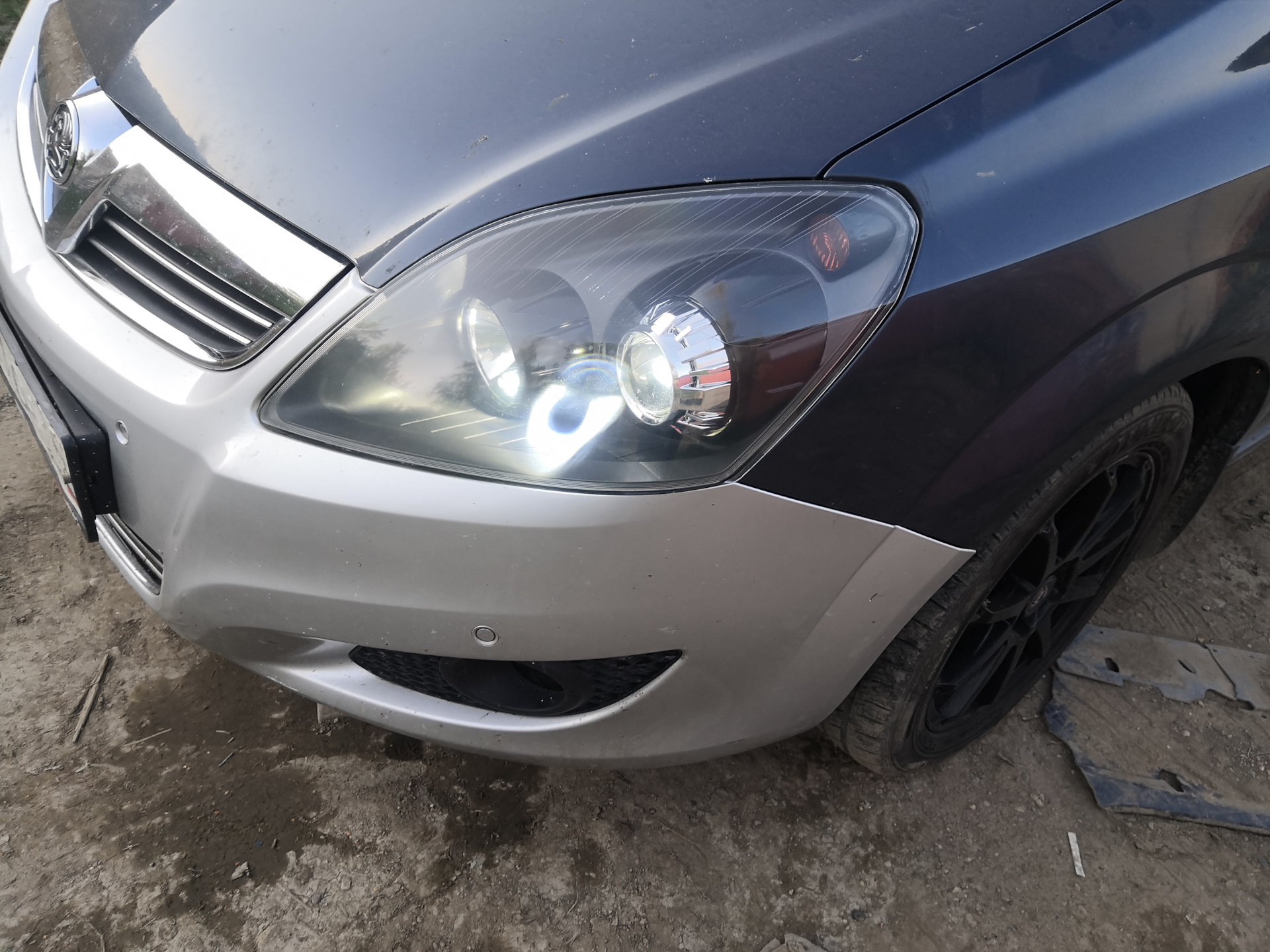 Bi-LED линзы в фары Opel Astra h — Opel Astra H, 1,3 л, 2008 года | своими  руками | DRIVE2