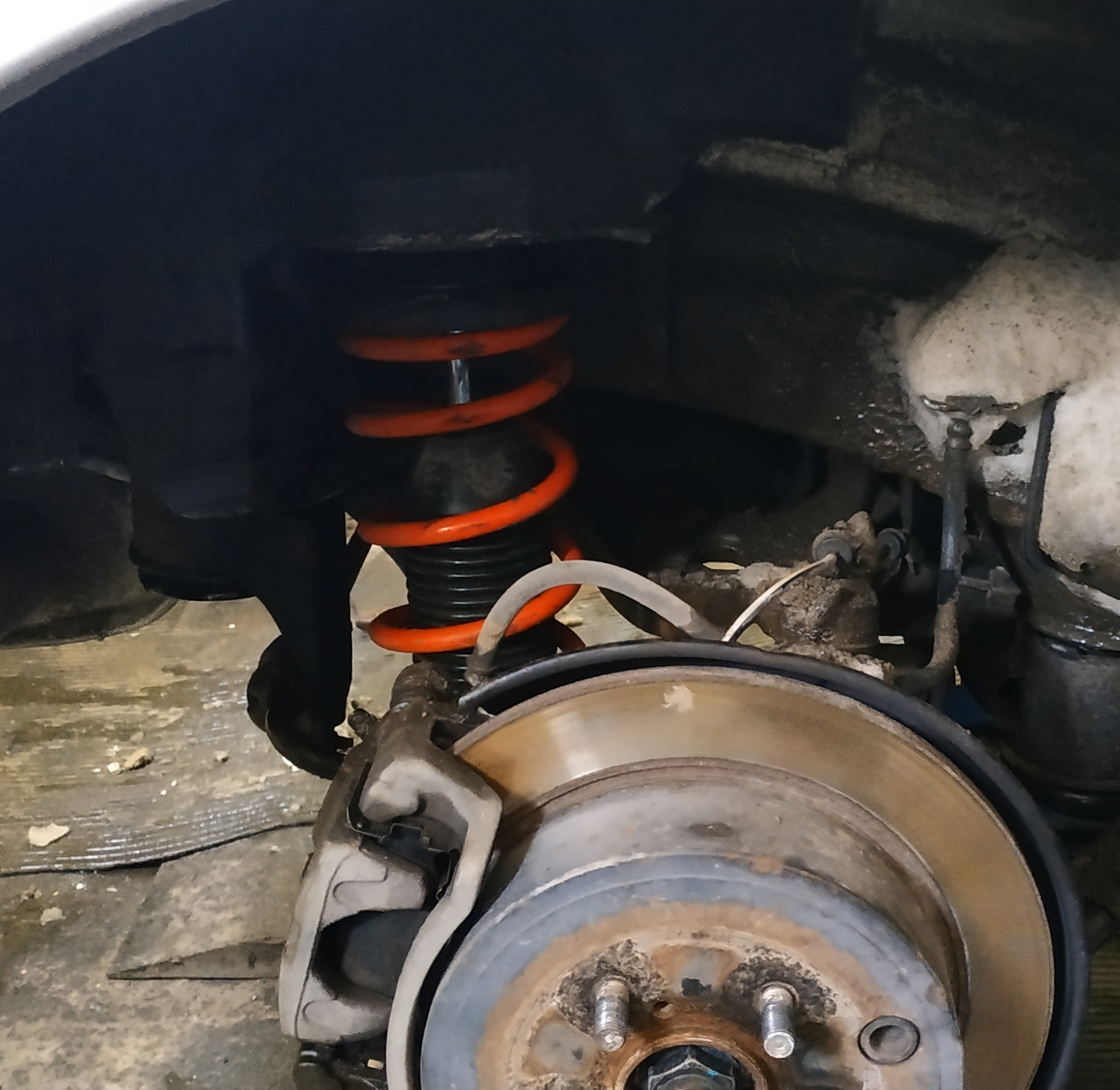 Пружины от таз 2110 — Subaru Impreza (GE, GH), 1,5 л, 2008 года ...