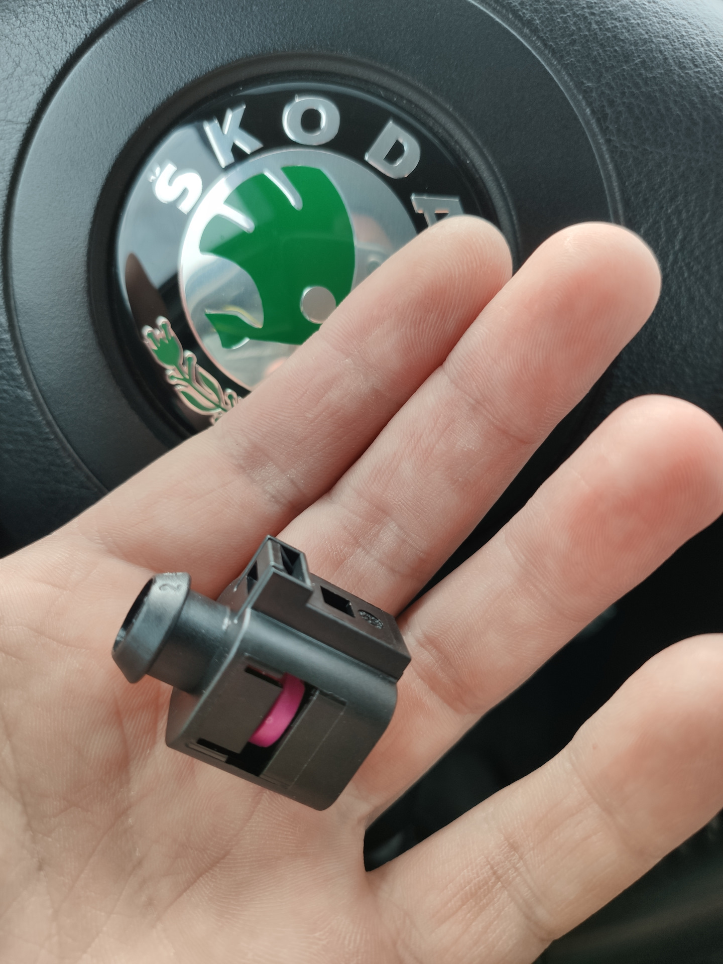 Фишка ДТОЖ — Skoda Octavia A4 Mk1, 1,6 л, 2008 года | просто так | DRIVE2