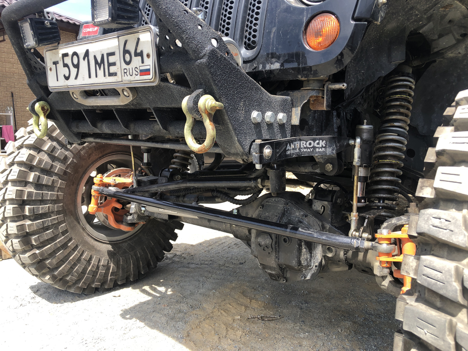 Стойки стабилизатора Teraflex — Jeep Wrangler (JK), 3,6 л, 2014 года