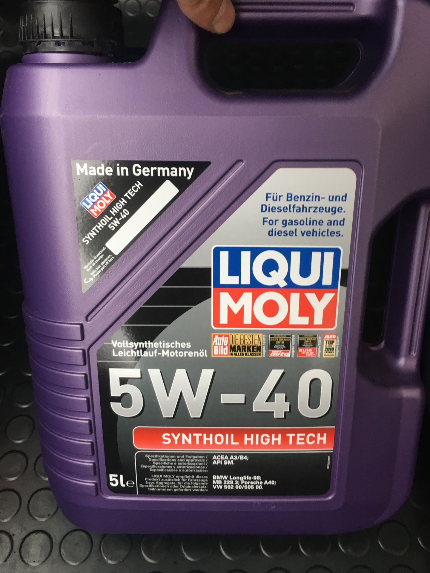 Liqui moly 5w40 synthoil