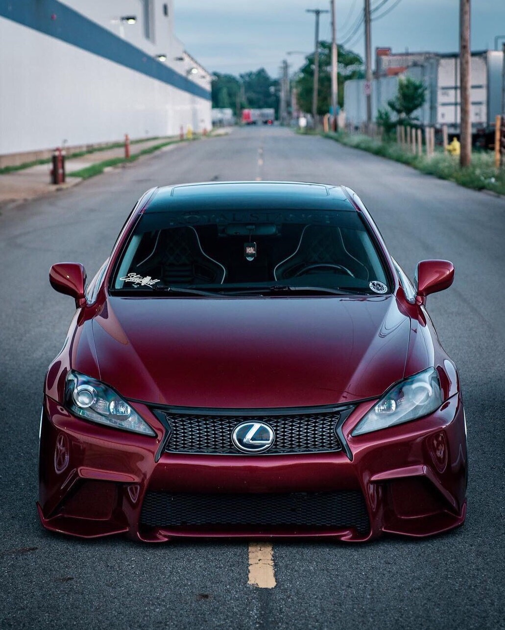 Is350 Lexus красный