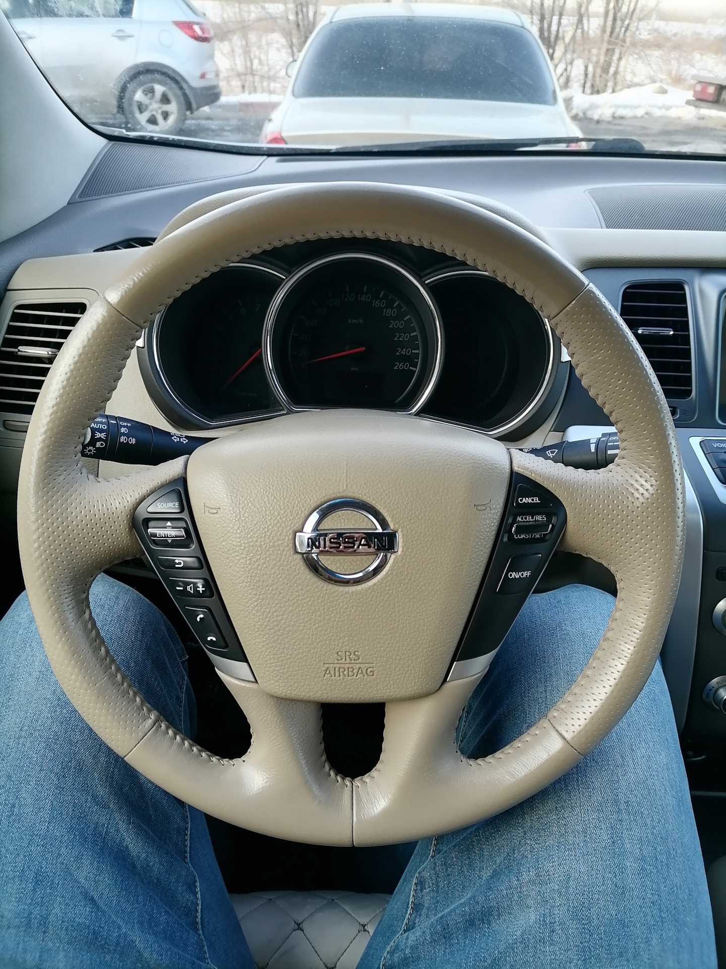 Перетяжка руля на MURANO — Nissan Murano II, 3,5 л, 2011 года | тюнинг ...