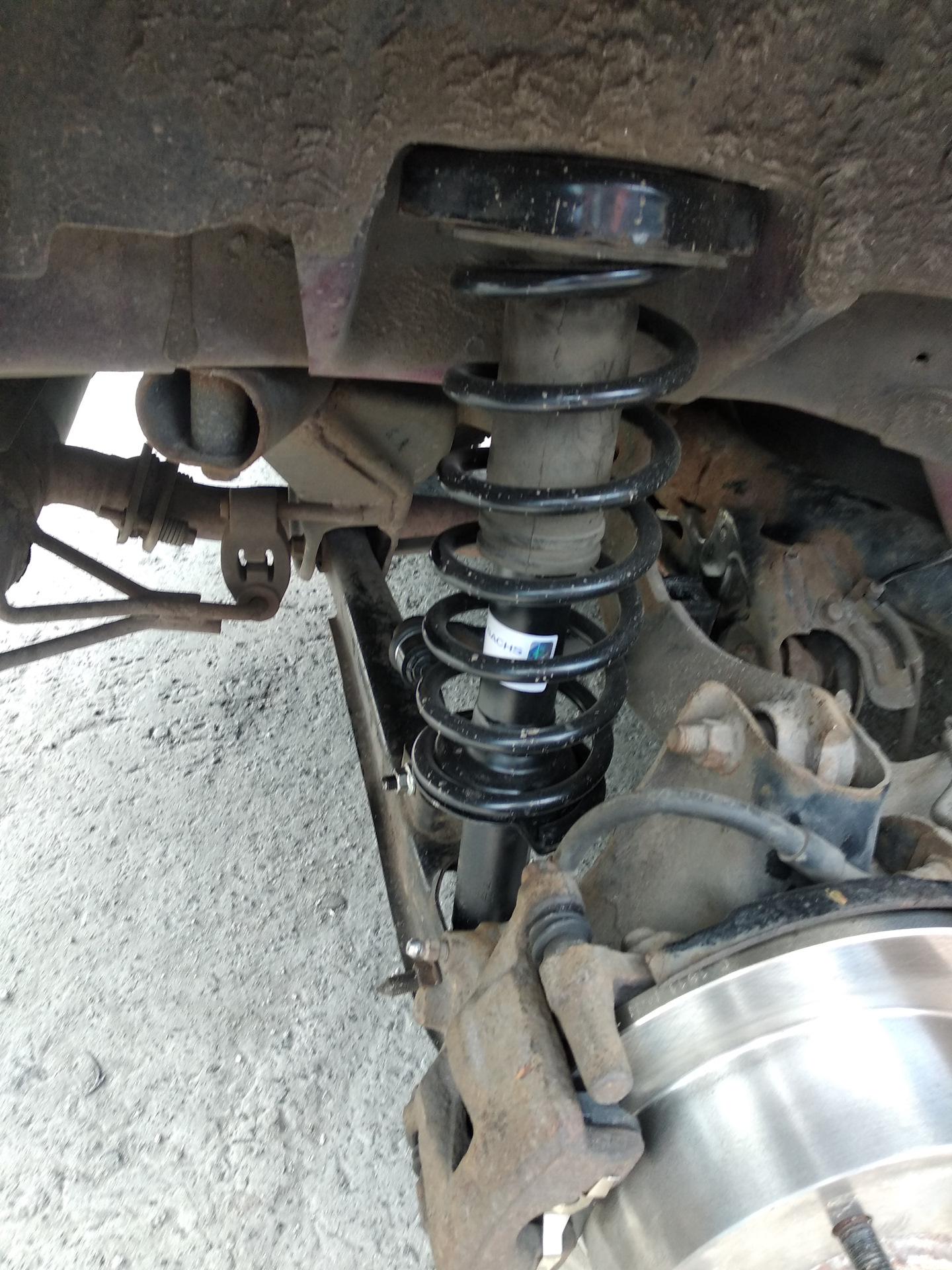 Задние аммортизаторы Lancer/Sachs, пружины ASX/Lesjofors — Mitsubishi ...