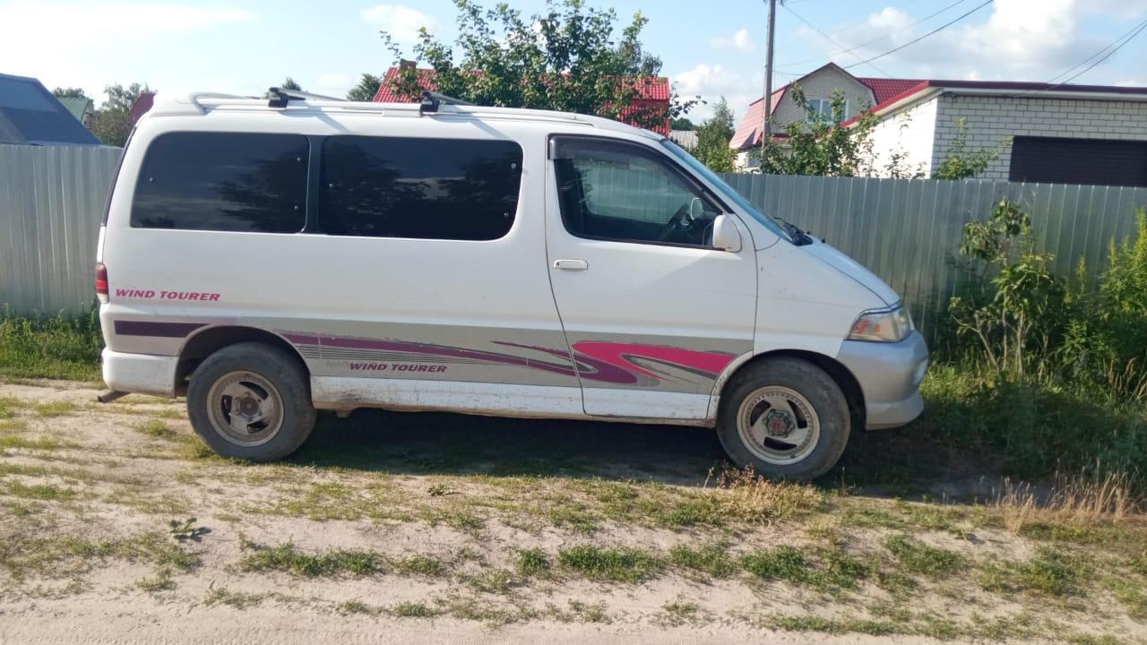 Toyota Granvia 3.0 дизельный 1996 | MultiMode4WD АвтоПалатка на DRIVE2