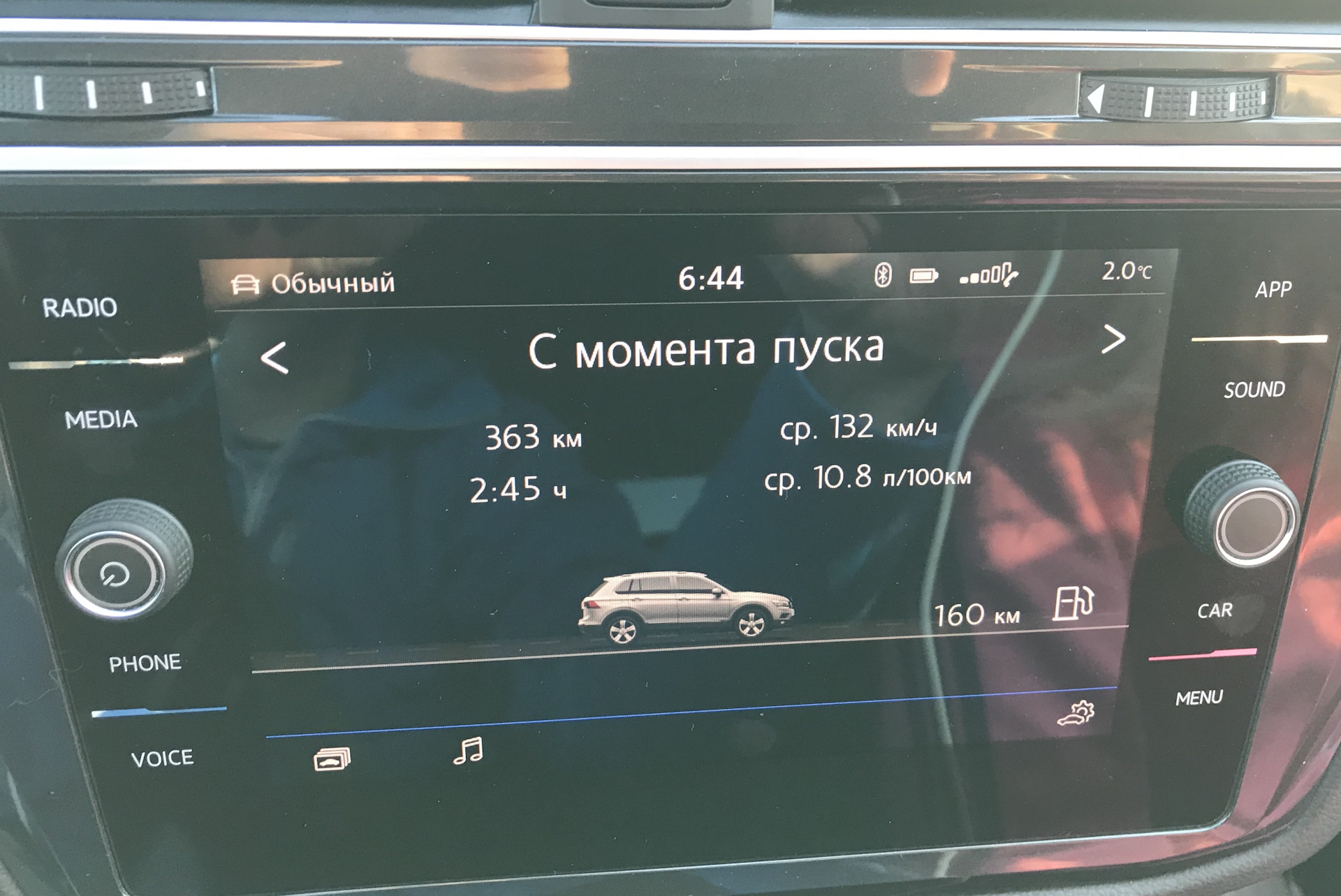 Поездка в Казань-Уфа и обратно по м7. Наблюдение за расходом — Volkswagen  Tiguan (2G), 2 л, 2018 года | наблюдение | DRIVE2