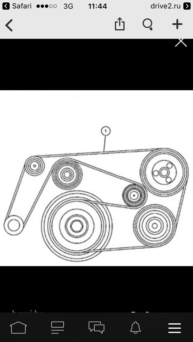 Схема приводного ремня мерседес мл 350