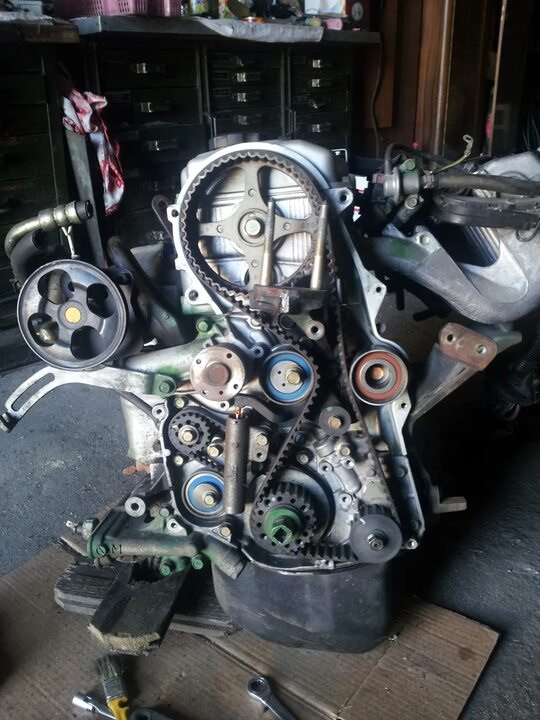 Кронштейн и самонатяжной ролик грм от Н3 new turbo на Hover h2 2,4 ...