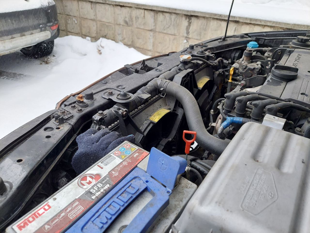 Потек радиатор охлаждения двигателя (нужен совет) — Hyundai Elantra (3G ...