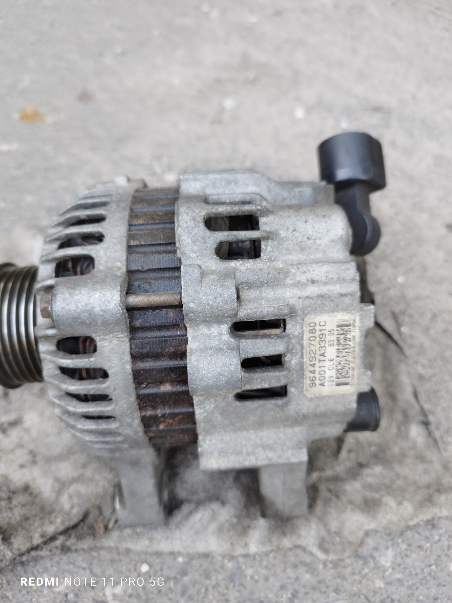 Генератор от дизеля на бензин — Peugeot 307, 1,6 л, 2001 года | просто ...