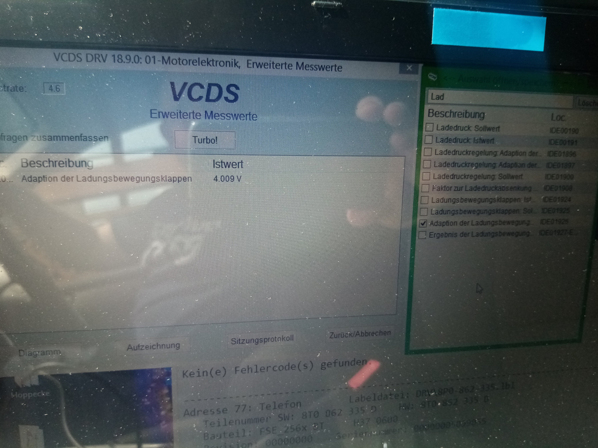 Регулировка штока актуатора турбины 🐌 — Audi Q5 (1G), 2 л, 2013 года ...