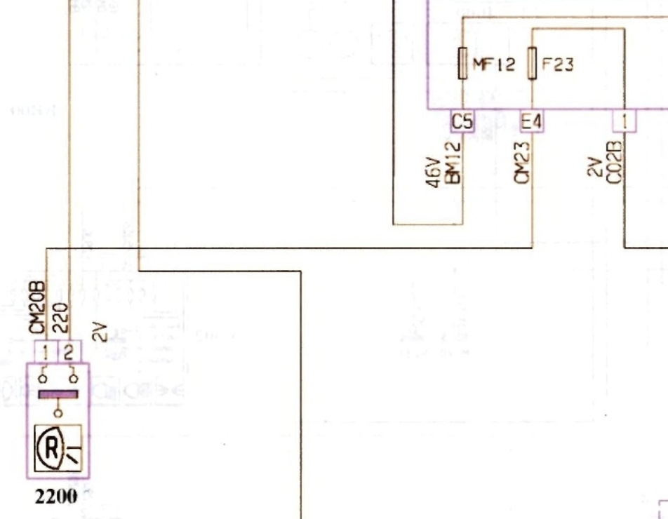 Нет питания на датчик включения заднего хода — Peugeot 607, 2,2 л, 2001 ...