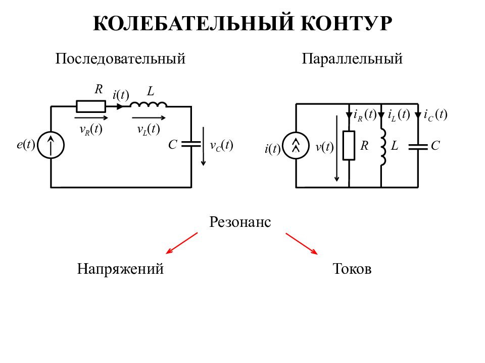 Схема замещения пьезоэлемента