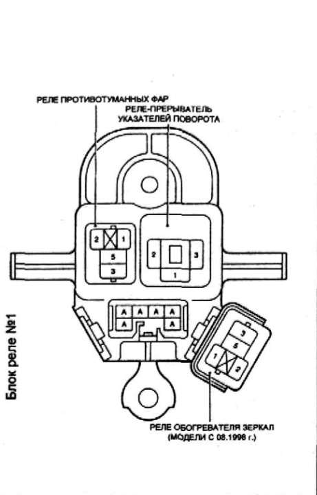 Как работает реле фар тойота
