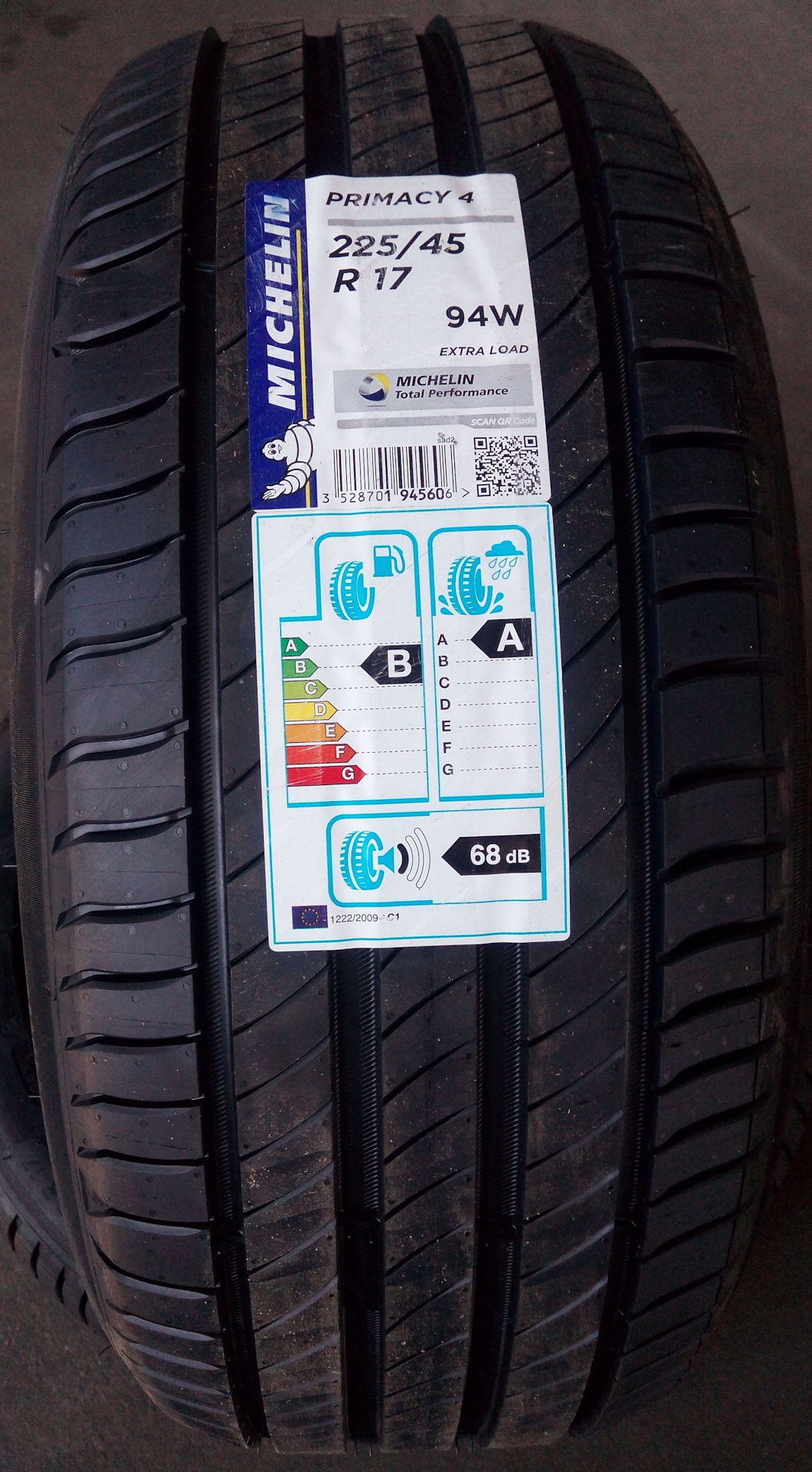 Michelin Primacy 4 225 40 R18 Купить