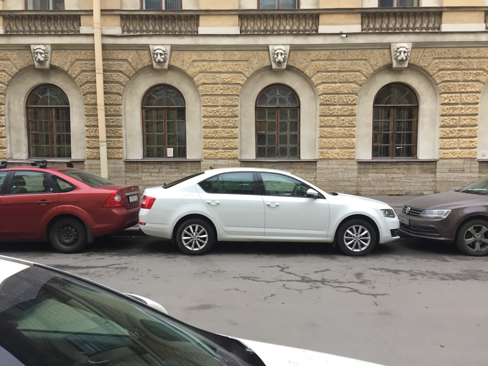 Парковочный ассистент) — Skoda Octavia A7 Mk3, 1,8 л, 2018 года ...