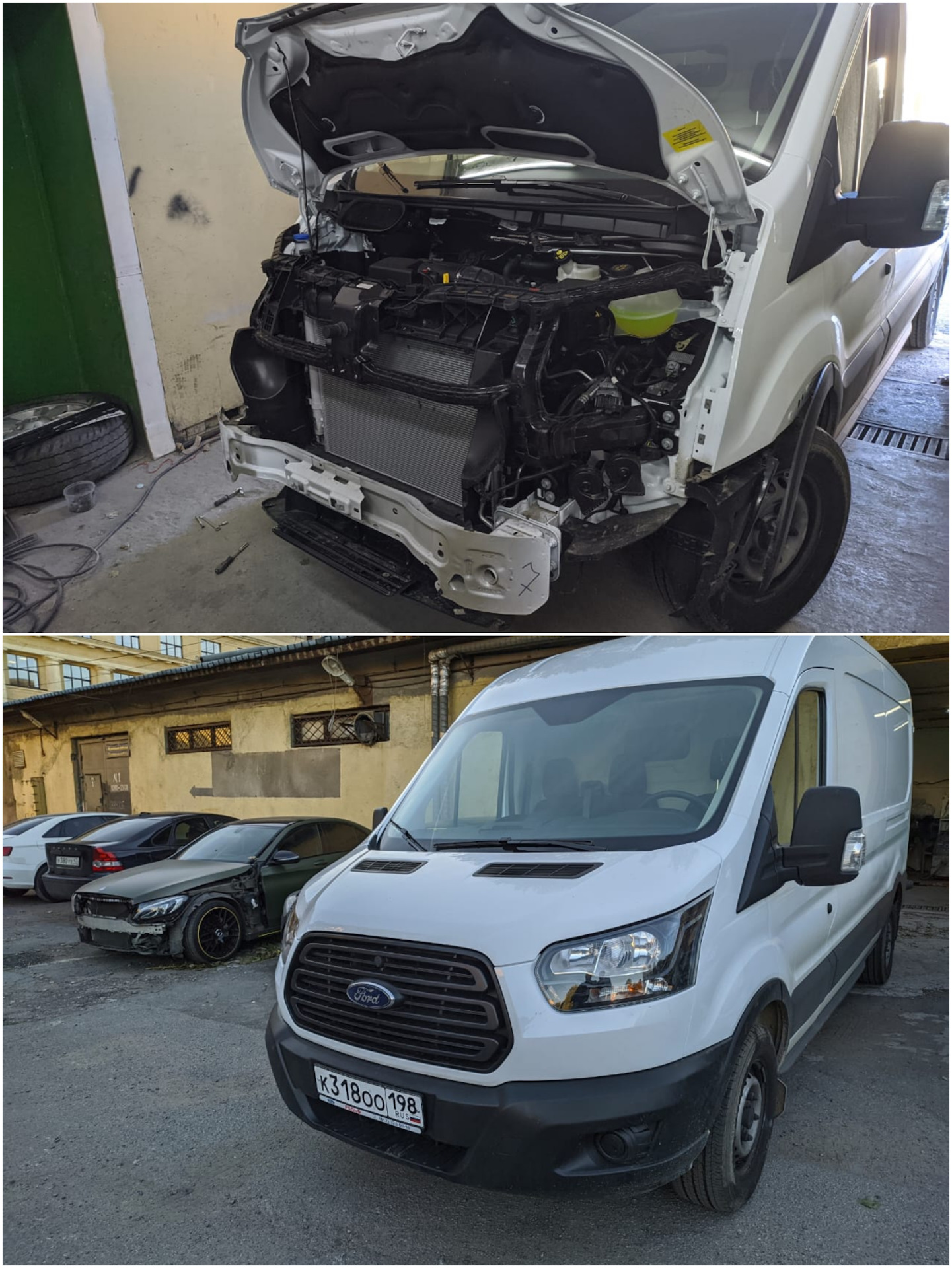 Установка ПТФ на Ford Transit… — Планета Запчастей на DRIVE2