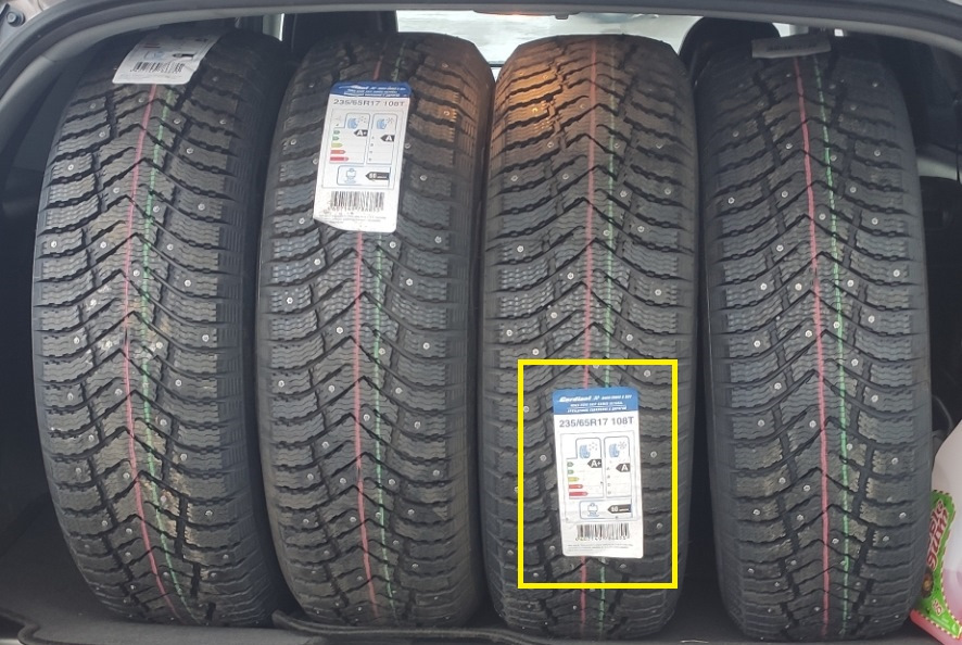 Зимняя резина Cordiant snow cross 2 — KIA Sorento (2G), 2,2 л, 2014 ...