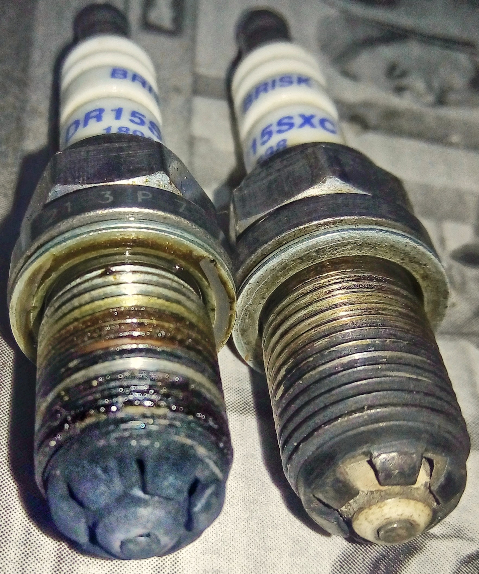 6WD1 BRISK DR15SXC Свеча зажигания Premium EVO (интервал замены — max ...