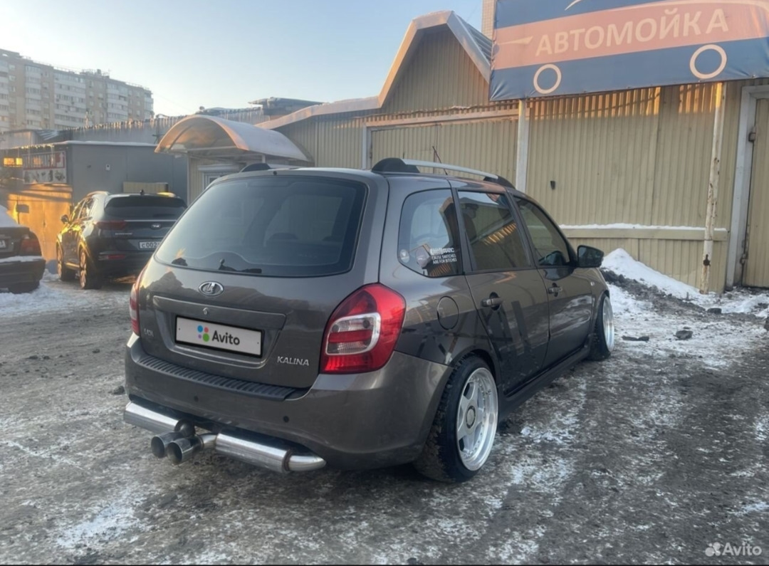 Задний бампер калина 2 спорт универсал — Lada Калина Универсал (2G), 1 ...