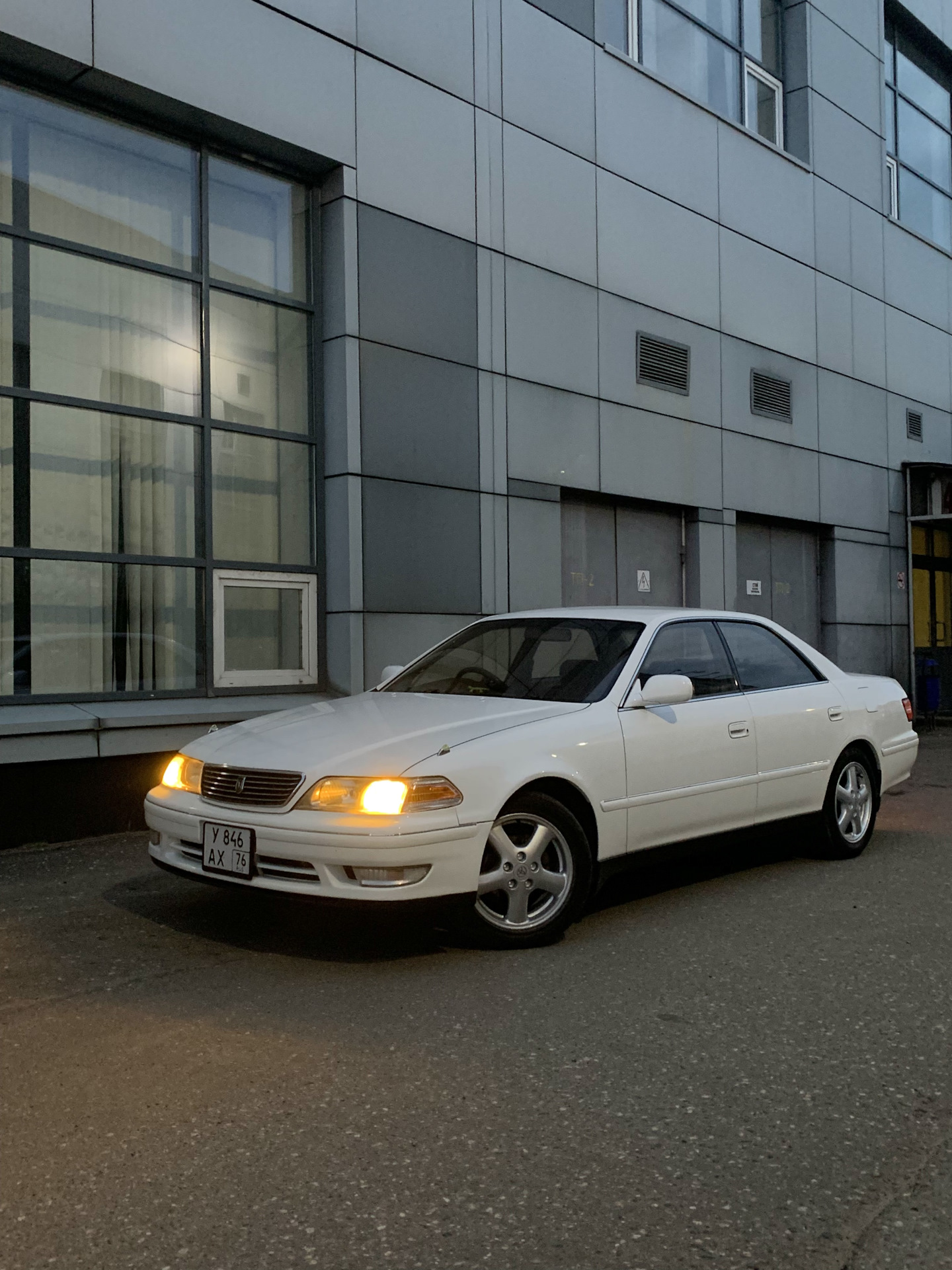 Установка стоек KYB New SR Special и пружины с занижение Quantum Racing  JZX100 — Toyota Cresta (100), 2,5 л, 1997 года | тюнинг | DRIVE2