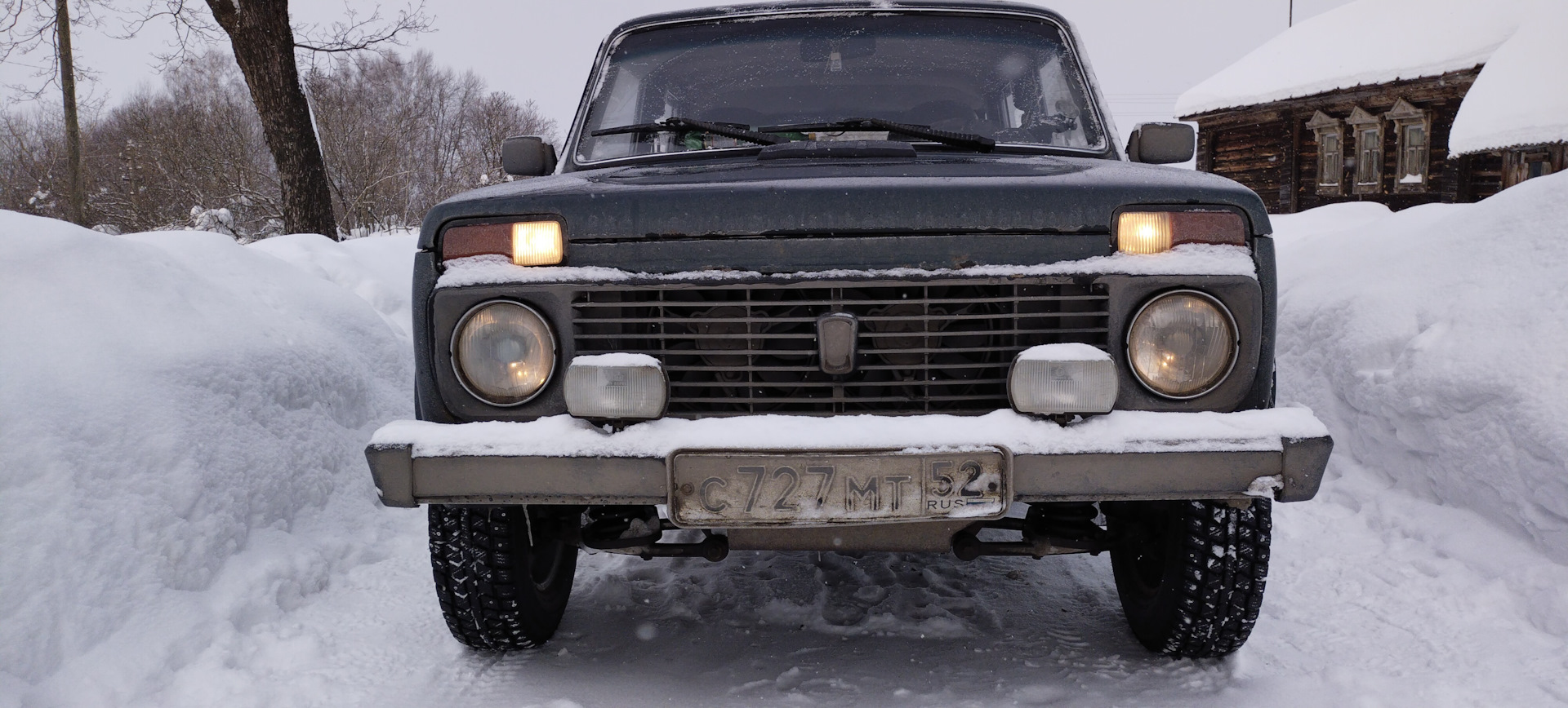 Дхо на ниву — Lada 4x4 3D, 1,7 л, 2005 года | аксессуары | DRIVE2